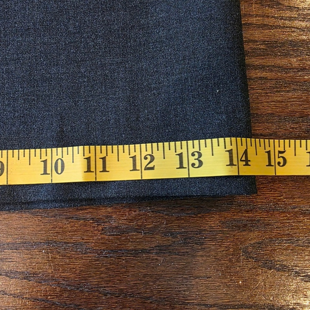 Chicos Pleated Fly Front Trouser Pant Fashion Gray Wide Leg Size 3R US 16R NEW - Picture 11 of 11